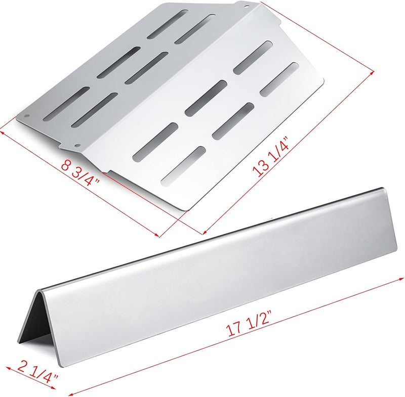 Charbrofire 65505 Heat Deflectors 7621 Flavorizer Bars 7629 Igniter Genesis Replacement Parts for Weber Genesis Grill Parts with Front Control 300 Series E-310 E-320 E-330 S-310 S320 S-330 EP-310 EP-320 EP-330 - Image 5